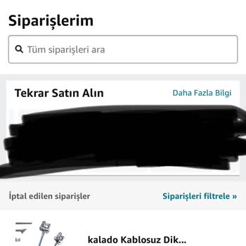 Amazon'dan Habersiz İptal Ve Büyük Maddi Kayıp