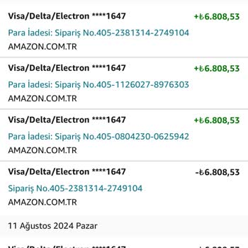 Amazon Ürün Almama Müsaade Etmedi Siparişi Arka Arkaya İptal Etti