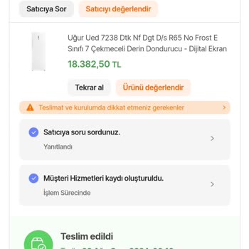Hepsiburada Sipariş Teslim Edilmedi Ve Para İadesi Yapılmadı