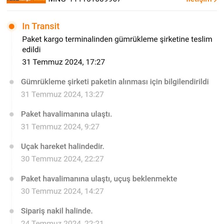 İGA İstanbul Havalimanı Gumrukte Bekleyen Temu Siparişim