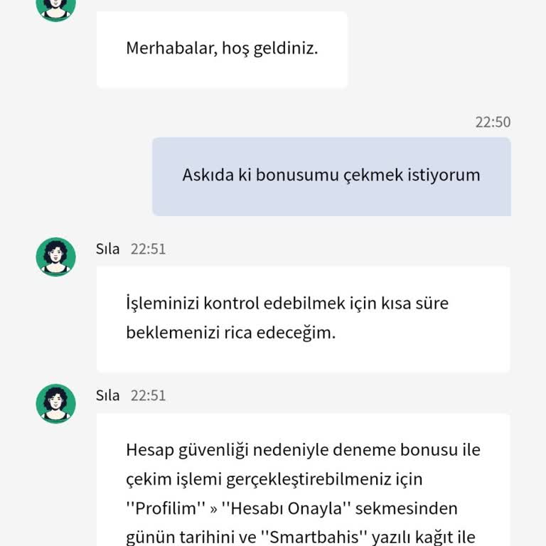 Smartbahis'te Yaşadığım Olumsuz Deneyim