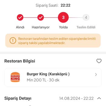 Burger King Sipariş Gecikmesi Ve Nedenleri