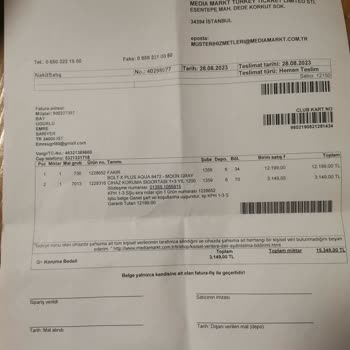 Fakir Ev Aletleri Media Markt Müşteriyi Mağdur Ediyor