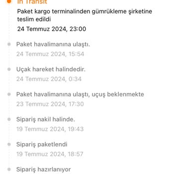 Temu MNG'nin Gümrükleme Şirketinde Bekletmesi