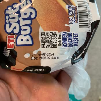 Eti Gıda Eti Süt Burger Küflenmiş Çıktı