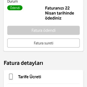Vodafone Tarife Sorunu: Çözüm Bekleyen Müşteri