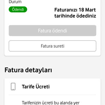 Vodafone Tarife Sorunu: Çözüm Bekleyen Müşteri