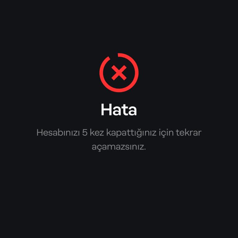 Papara Hesabım Kapatıldı!