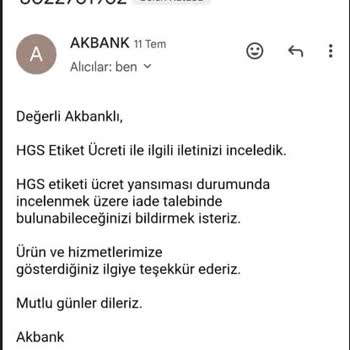 Akbank HGS Mağduriyeti Ve Temsilciler Çok Saygısızlar