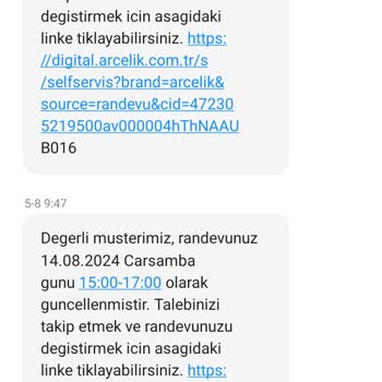 Arçelik Mimaroba Şubesinde Sürekli Ertelenen Klima Keşif Randevusu