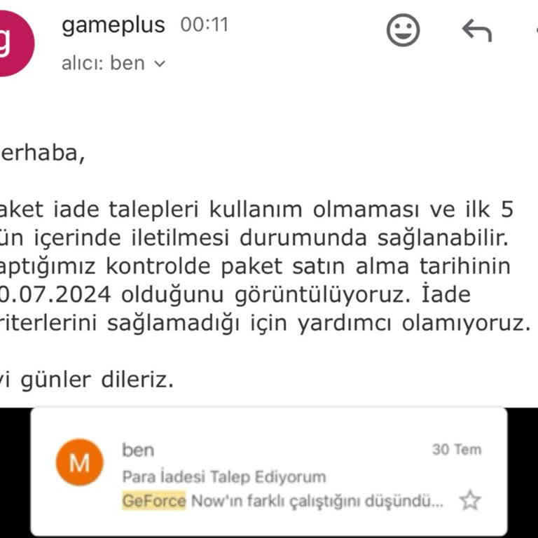 Geforce Now Para İadesi Yapılamıyor