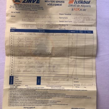 İstikbal Ayıplı Ürün Gönderimi