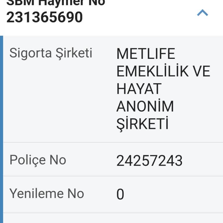 Metlife Emeklilik ve Hayat İstenmeyen Hayat Sigortası Poliçesi Ve İptal Talebi