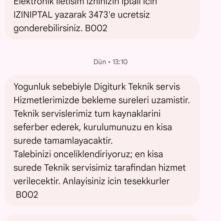 Digiturk Servisi Uçuk Yol Ücreti İstiyor