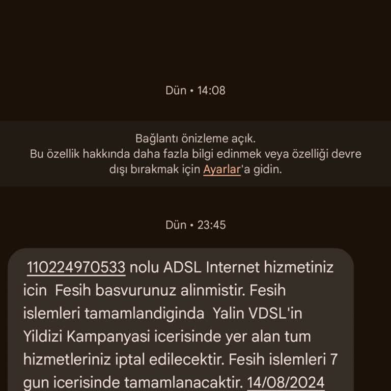 Superonline VDSL Hizmeti İçin Yüksek Cayma Bedeli Şoku