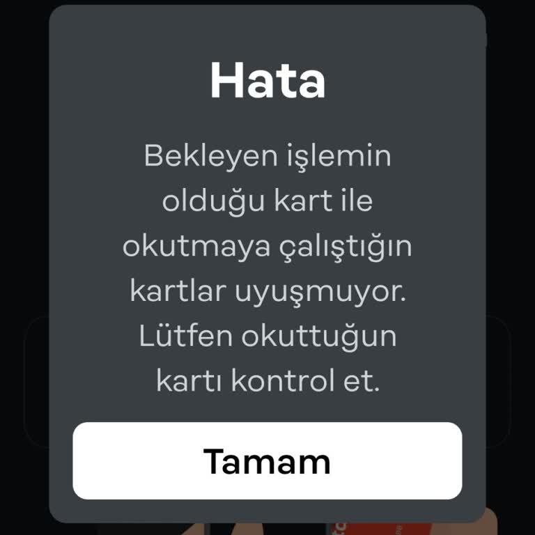 Papara İle İstanbulkart Yüklemesi Yapamıyorum
