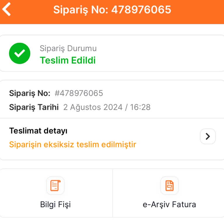 Migros Sanal Market Ücret İadesi Yapmıyor