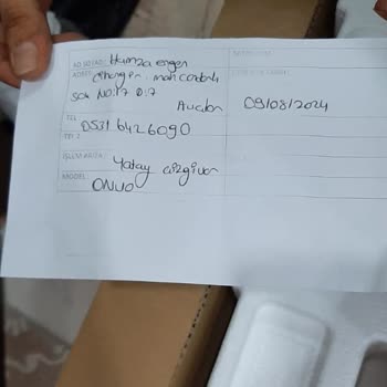 Onvo TV Ekranda Gri Beyaz Çizgiler