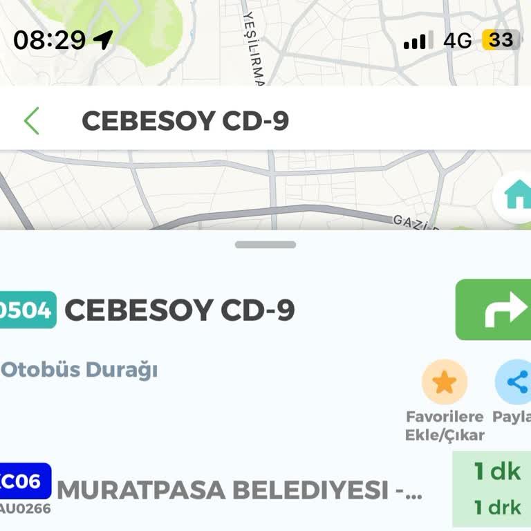Antalya Büyükşehir Belediyesi Otobüs Durakta Durmadı