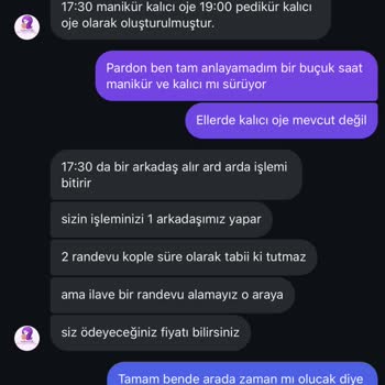 Şule Çelik Beauty Center (Kadıköy) Tırnak Yaptırmaya Gidip Karakoldan Çıktım