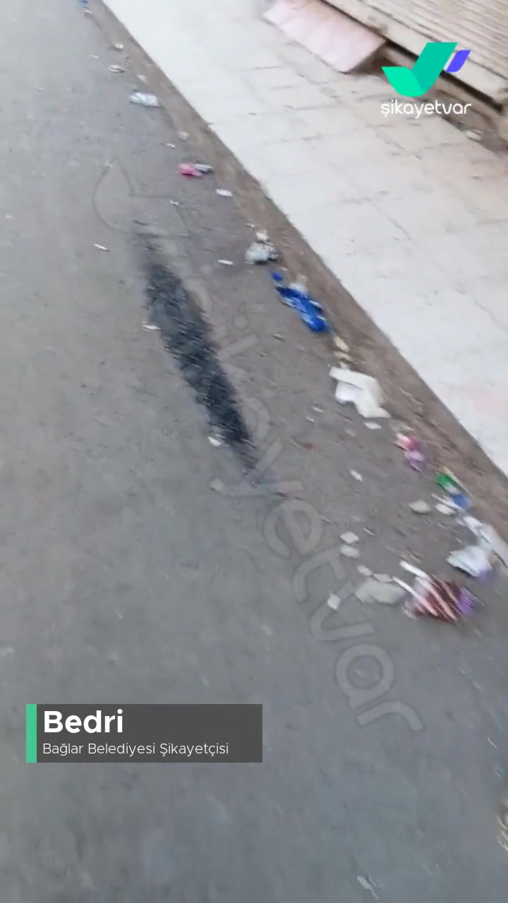 Bağlar Belediyesi Temizlik Yapmaktan Bıktık! videonun kapak resmi