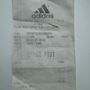 Adidas Ayakkabı 1 Yıl Olmadan Paramparça Oldu