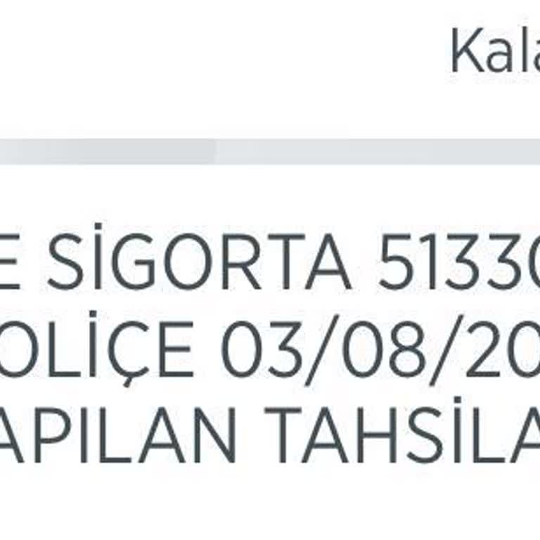 Ziraat Bankası Konut Poliçesi İptali