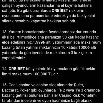 Orbibet Ana Kasada 10 Kat Kazanç Deyip Parama El Koydular