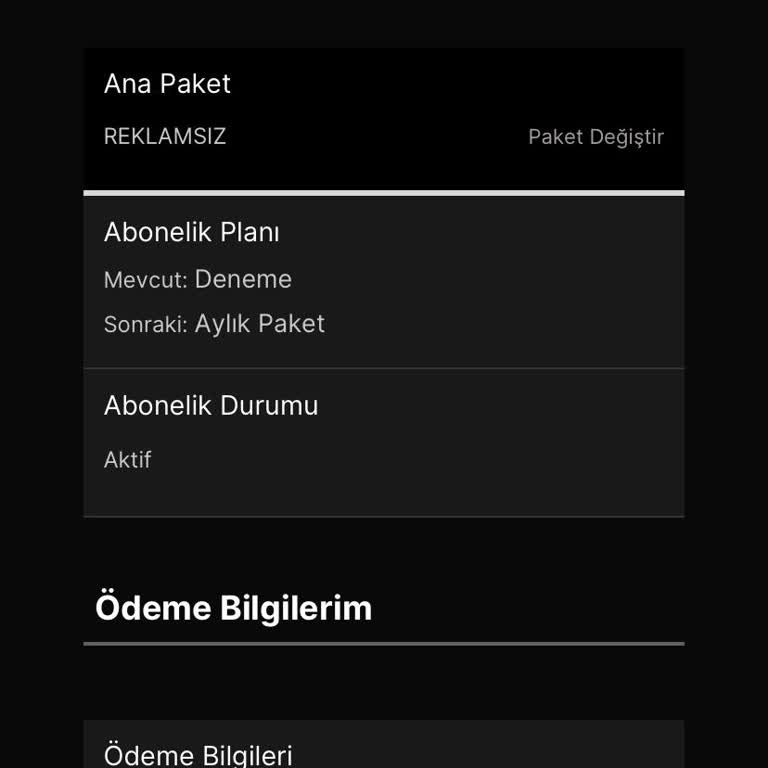 Exxen Abonelik İptali Butonunun Bulunmaması