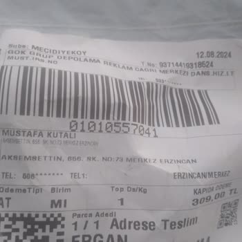 Gök Grup Depolama Eksik Ve Beklentileri Karşılamayan Ürün Teslimatı