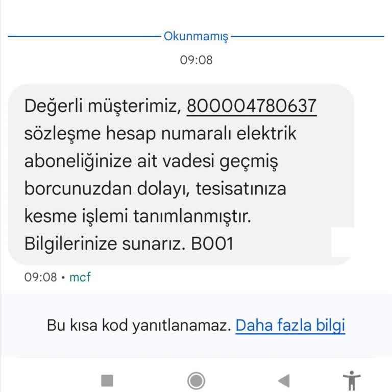Gediz Elektrik Perakende 1 Fatura Yüzünden Esnaf Elektriği Kesilmemeli