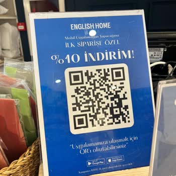 English Home QR Kod Skandalı: Mağduriyet Yaşadım
