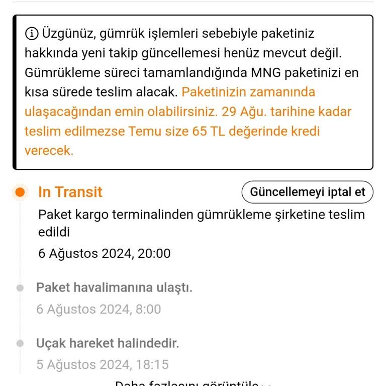 MNG Kargo 2 Adet Kargo Paketim Var Neden Bekletiliyor?