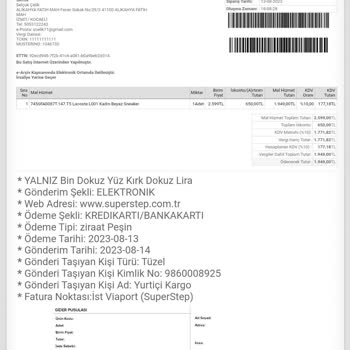 SuperStep Sattığı Ürüne Sahip Çıkmıyor, Ciddiyetsiz Ürün İncelemesi