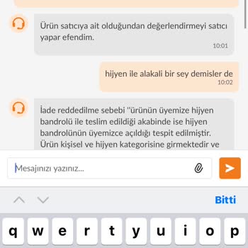 Trendyol Müşteri Arkasında Durmuyor