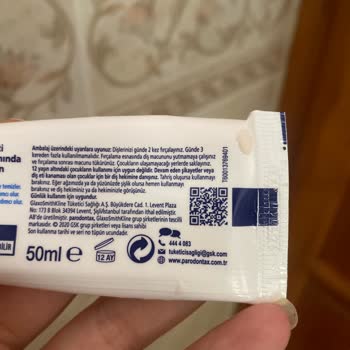 Support Request for Unreadable Barcode on Parodontax Toothpaste
