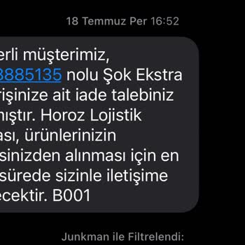 Şok Market İade Kargo