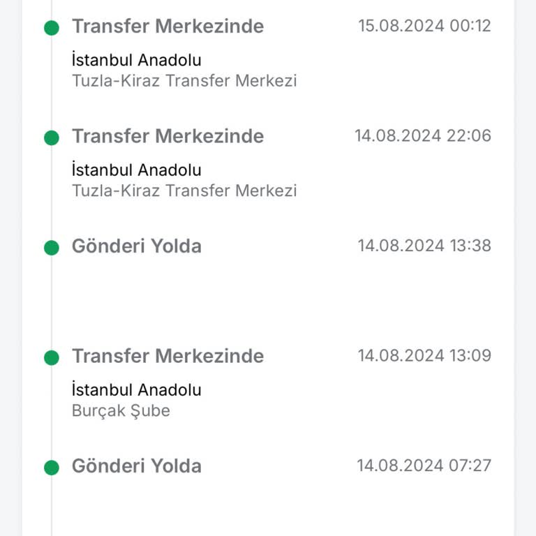 Trendyol Express Transfer Merkezi Sorunları