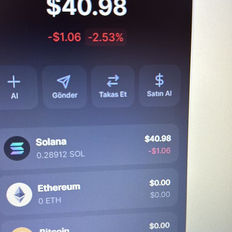 Phantom Wallet Phantom Cüzdandaki USDT Tutarım Yok