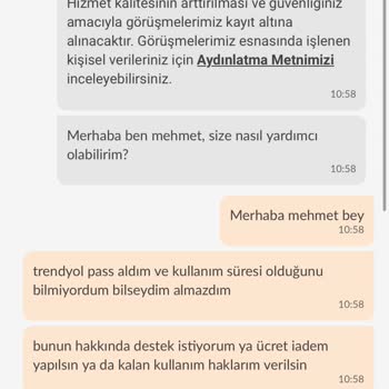 Trendyolpass Kargo Problemi