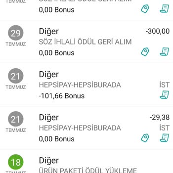 Garanti BBVA İki Kat Bonus Geri Alınması