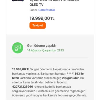 Hepsiburada Kusurlu Ürün Değişimi Ve Mağduriyet