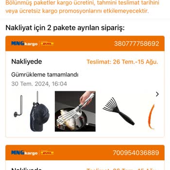 MNG Kargo Temu Teslim Edilmeyen, Bekletilen Kargolar.