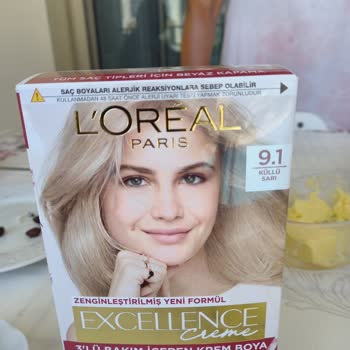 Loreal Sac Boyası Sacı Gri Yaptı