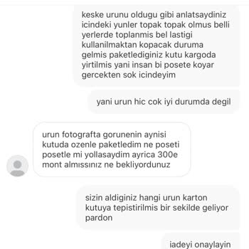 Gardrops İade Reddi Şikayet