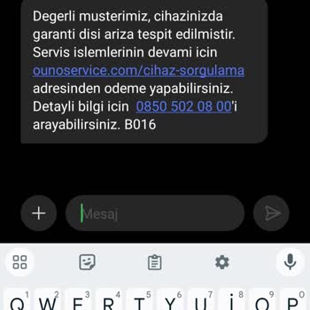 Vatan Bilgisayar Xiaomi Mop2 Pro Servisin Müşteriyi Suçlu Bulması