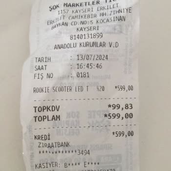 Şok Marketler Rokkie Scooter'ın Dayanıklılığı Hayal Kırıklığı Yarattı