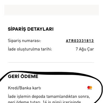 Adidas İadenin 14 İş Günü İçinde Verilmesi Haksızlık