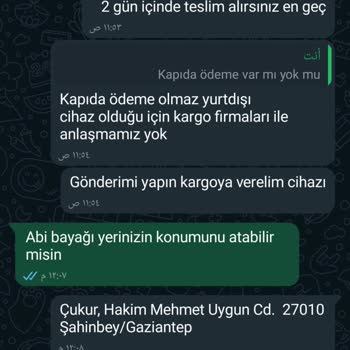 Sena İletişim Satın Alınan Telefon İçin Yanıt Alınamıyor