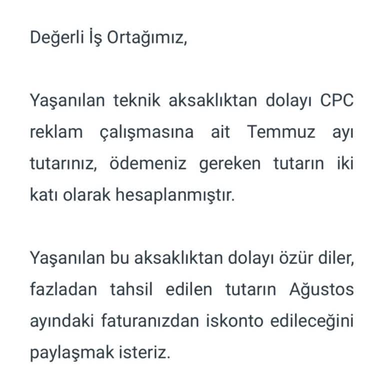 16 Gündür Yemeksepeti Ödeme Yapmıyor